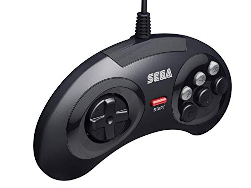 Retro-Bit Sega - MD Mini 6-B USB, Negro [Sega Megadrive 32X]