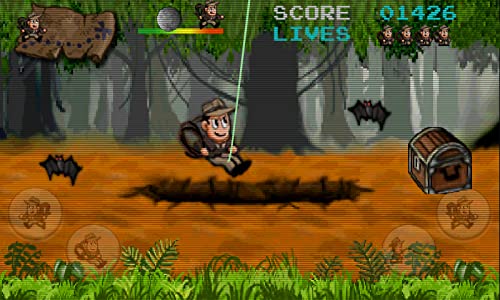 Retro Pitfall Challenge - Classic 80s Arcade