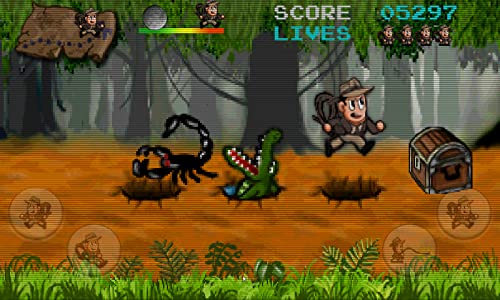 Retro Pitfall Challenge - Classic 80s Arcade