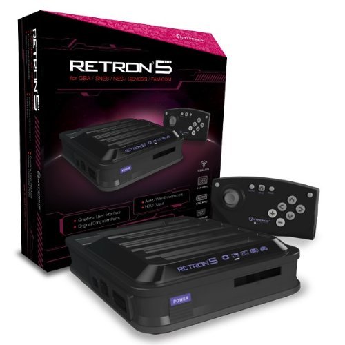 Retron 5 Konsole schwarz [Importación alemana]
