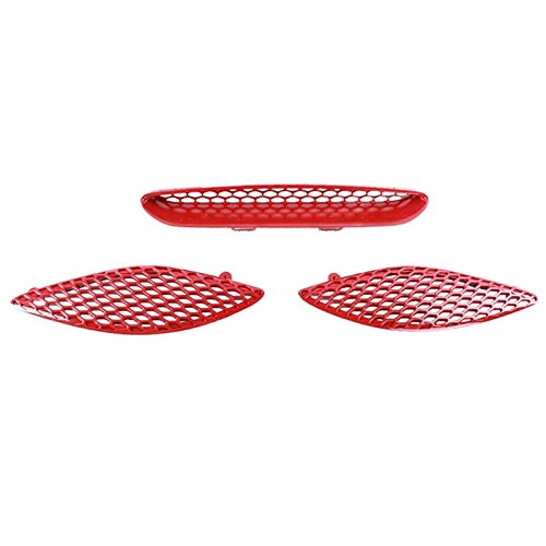 retrovisor Cubierta del espejo Frente Del Coche De Competición Parrilla De La Parrilla Del Frente Del Coche Capilla Del Capo Parachoques Parrilla Ajuste De La Cubierta Fit for Dodge Charger SRT Hellca