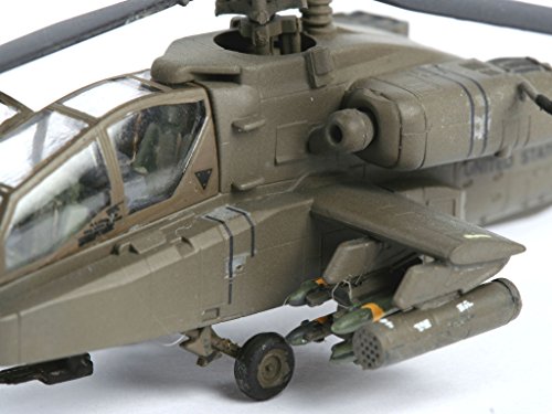 Revell-AH-64D Longbow Apache Helicopter, Kit de Modelo, Escala 1:144 (4046) (04046), 10,5 cm