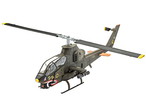 Revell- Bell AH-1G Cobra Maqueta Helicóptero, Multicolor, 19,0 cm de Largo (04956)