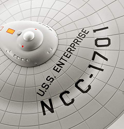 Revell-U.S.S. Enterprise NCC-1701 (Tos), Escala 1:600 Star Trek James T. Kirk Kit de Modelos de plástico, Multicolor, 1/600 04991/4991