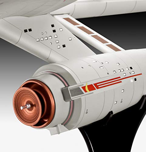 Revell-U.S.S. Enterprise NCC-1701 (Tos), Escala 1:600 Star Trek James T. Kirk Kit de Modelos de plástico, Multicolor, 1/600 04991/4991