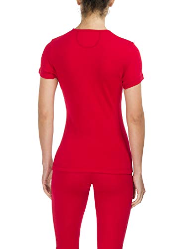 Rewoolution Skin Camiseta, Mujer, Ruby, XS