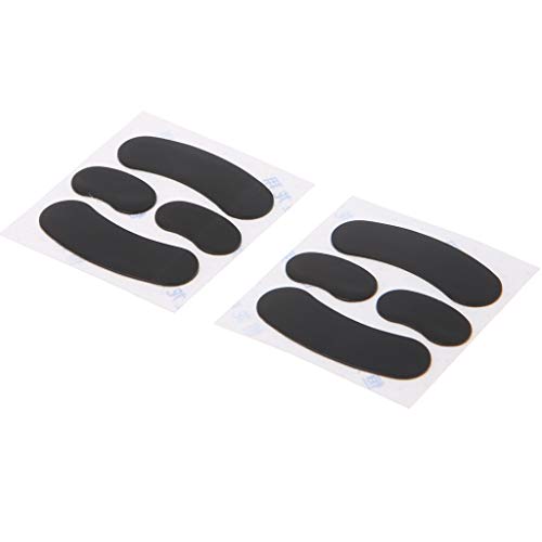 RG-FA Patines de ratón de 0,6 mm de grosor para Steel Series Rival / Rival 300, color blanco