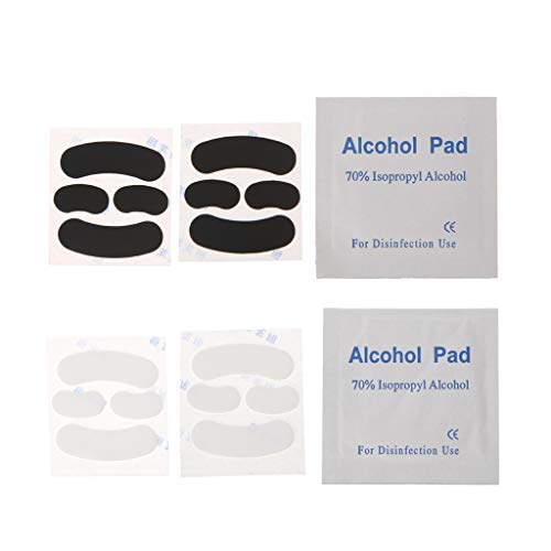 RG-FA Patines de ratón de 0,6 mm de grosor para Steel Series Rival / Rival 300, color negro