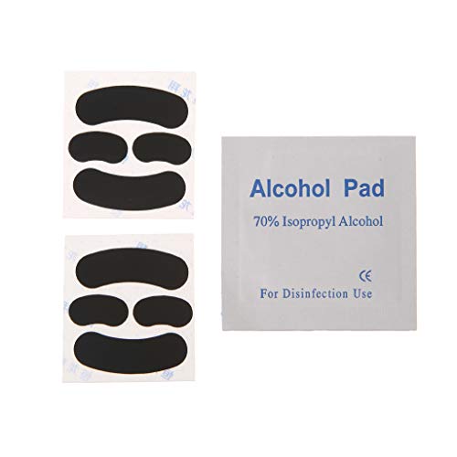 RG-FA Patines de ratón de 0,6 mm de grosor para Steel Series Rival / Rival 300, color negro