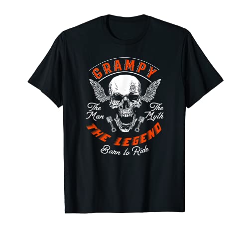 Rider Grampy The Man The Myth The Legend Rally Graphic Camiseta