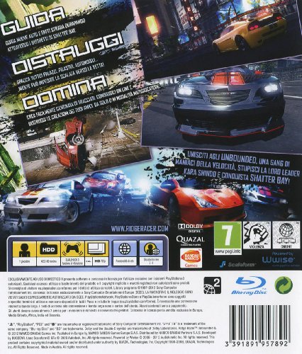 Ridge Racer Unbounded - Limited Edition (Day-one Edition) [Importación italiana]