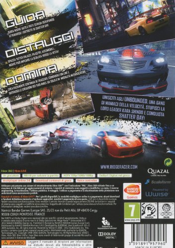 Ridge Racer Unbounded - Limited Edition (Day-one Edition) [Importación italiana]