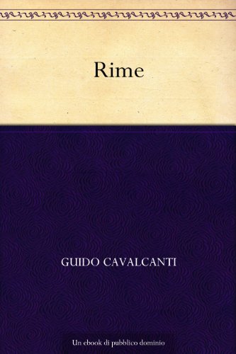 Rime (Italian Edition)