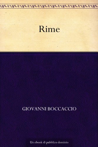 Rime (Italian Edition)
