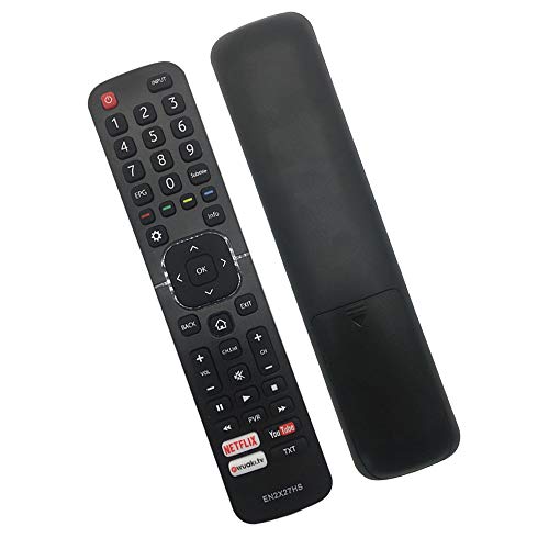 RIRY EN2X27HS Mando para Hisense Smart TV, Reemplazo Mando a Distancia para Hisense TV