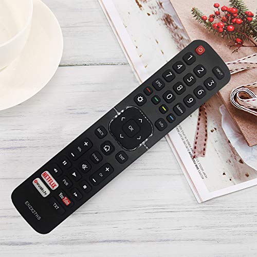 RIRY EN2X27HS Mando para Hisense Smart TV, Reemplazo Mando a Distancia para Hisense TV