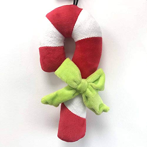 RKGD Palo de Navidad de Felpa para Mascotas, Juguete chillón, Suave, Colorido, Hermoso, se Adapta a Todos los Perros Samoyedo Husky Shiba Beagles Pomerania Poodl-1 Piezas