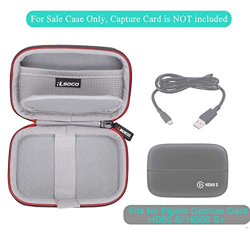 RLSOCO Funda para Elgato Game Capture HD60 S/ HD60 S+ Tarjeta de Captura