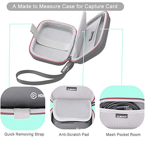 RLSOCO Funda para Elgato Game Capture HD60 S/ HD60 S+ Tarjeta de Captura