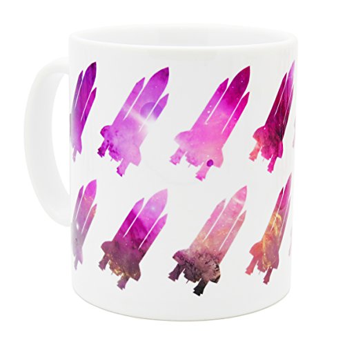 Robert William Galaxy Shuttle Space - Taza (2 unidades),