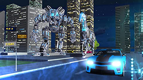 Robot Simulator Car Battle: Juegos de disparos de robots gratuitos en línea
