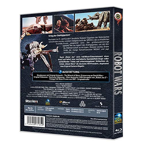 Robot Wars (Full Moon Classic Selection Nr. 05) - Limited Edition [Alemania] [Blu-ray]