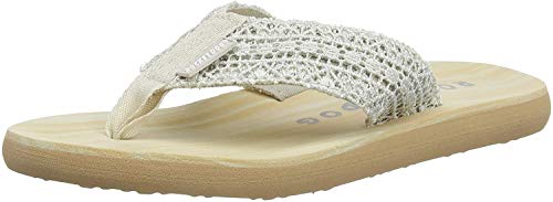 Rocket Dog Adios, Chanclas Mujer, Blanco (Crochet Pearl J17), 37 EU