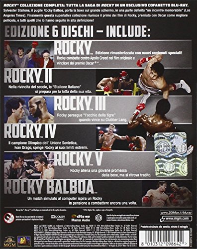 Rocky - La Collezione Completa (6 Blu-Ray) [Italia] [Blu-ray]