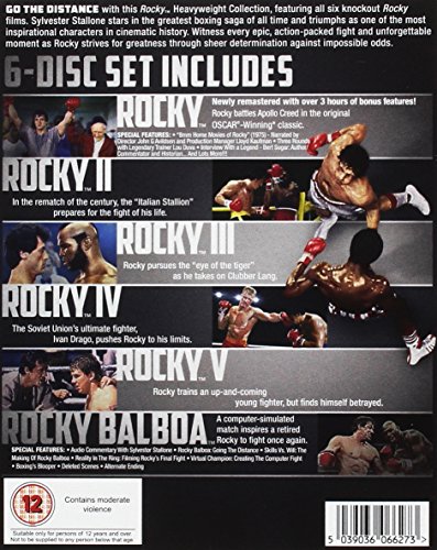 Rocky The Complete Saga (6 Titles) BD [Italia] [Blu-ray]