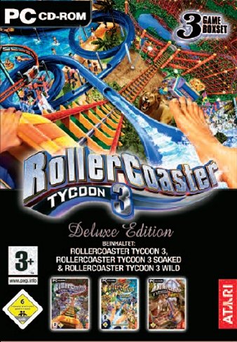 Roller Coaster Tycoon 3 - Deluxe Edition [Importación Alemana]