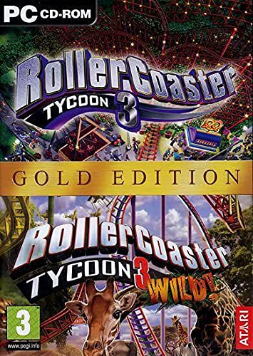 Rollercoaster Tycoon 3 - édition Gold (importado)