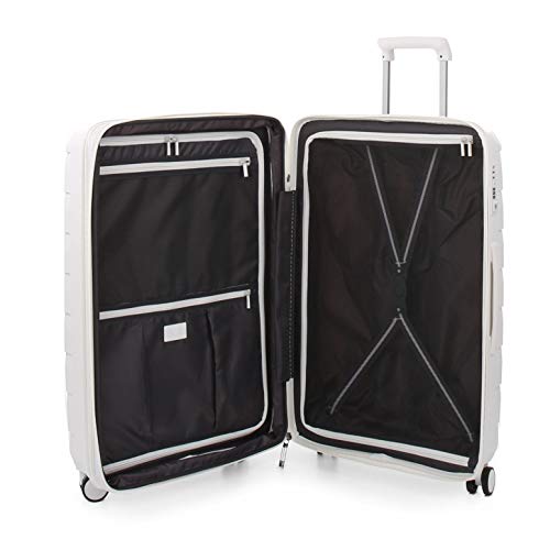 RONCATO Skyline - Juego de 3 maletas rígidas extensibles (L, medio + cabina) Coco