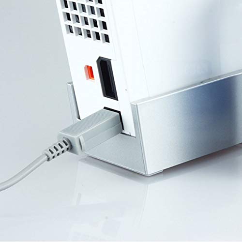 rongweiwang Reemplazo para la Carga 15V 5A Pared de plástico del Adaptador de Fuente de alimentación de energía complemento de la Consola Wii UE 110-240 DC Cargador de CA