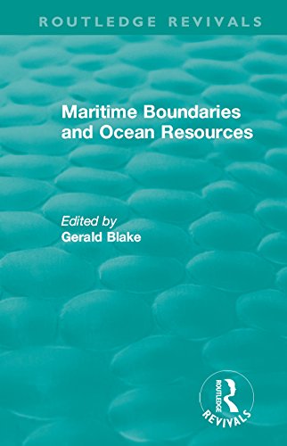Routledge Revivals: Maritime Boundaries and Ocean Resources (1987) (English Edition)