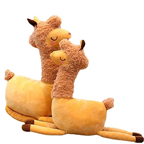 ROYAL STAR TY Juguete de Peluche Lindo Camello Peluche Juguete 55 cm 80 cm de Peluche muñeca Suave Dibujos Animados Animal Almohada súper Suave Juguetes Regalo de cumpleaños para niño