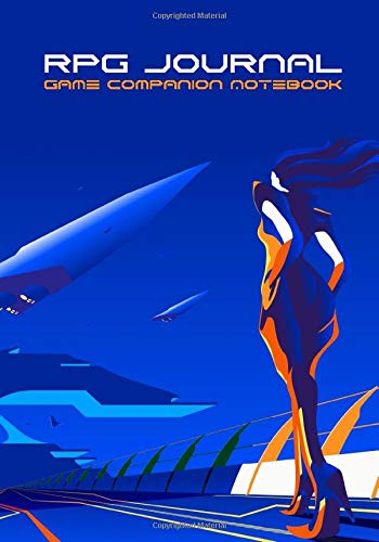 RPG Journal Mixed Paper: Ruled, Graph, Hexagon and Dot Grid | Game Companion Notebook - Starships Departure (Sci Fi RPG Game Series)