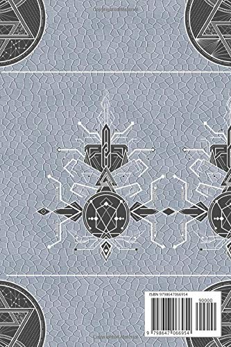 RPG Journal: Small notebook for gamers, RPG, hex art, hex map, hex grid battle maps, strategy maps, retro game fans and fantasy role playing - Lined ... design on pale blue leather effect cover