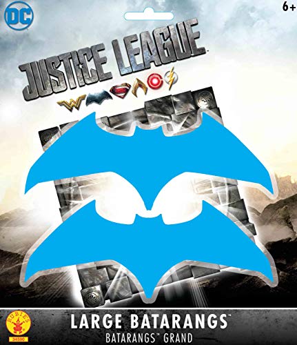 Rubies Accesorio oficial de la Liga de la Justicia de DC Batarangs, disfraz infantil