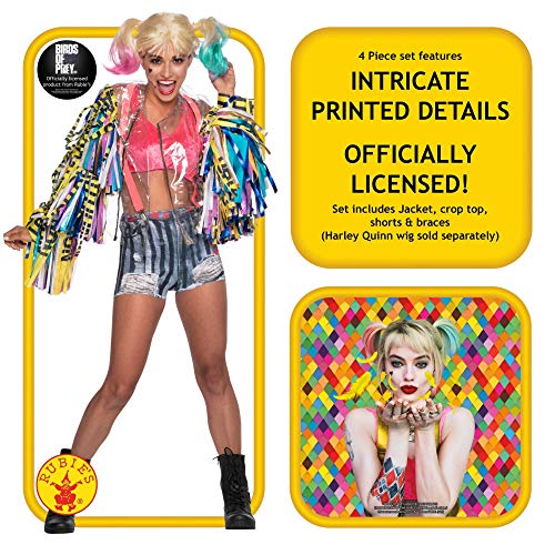 Rubies Déguisement Harley Quinn Disfraces, Multicolor, S para Mujer