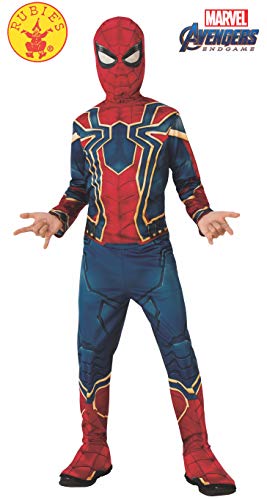 Rubie's Disfraz Avengers Official Iron Spider, Spiderman Classic, Talla M, 5-7 anos, altura 132 cm (700659_M)