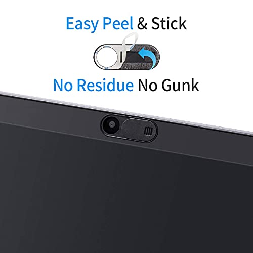 Ruellison Cubierta de CáMara Web de 6 Piezas para Model 3 y 2017-2020, Cubierta de Privacidad para CáMara de Coche, Bloqueador de Diapositivas, Accesorios de Cubierta de CáMara Web