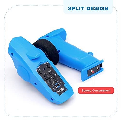 RUIZHI Turbo Racing 91803G-VT 2.4GHz 3CH Radio Transmisor 3 Canales Control Remoto con Receptor para RC Car Boat