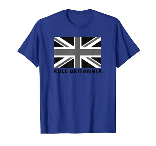 Rule Britannia - Bandera de Reino Unido, diseño de bandera británica Camiseta