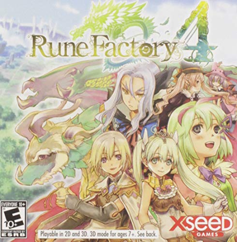 Rune Factory 4 - Nintendo 3DS by Xseed