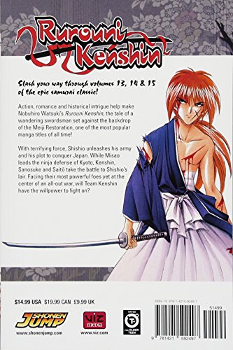 Rurouni Kenshin (3-in-1 Edition), Vol. 5: Includes vols. 13, 14 & 15