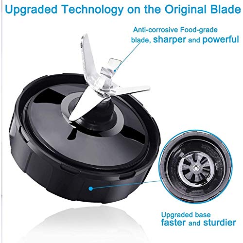 RuYunLong 3 PC/Set 7 Fin Extractor Blade Piezas de Repuesto for Juicer Fit for Nutri Ninja Auto IQ bl482 bl642 bl642 bl2013