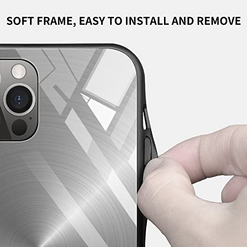 Rzvtwmn Funda para iPhone 7 y iPhone 8 y SE 2020, borde de silicona suave y F-652 cubierta trasera de cristal templado para teléfono Anoeksreekp