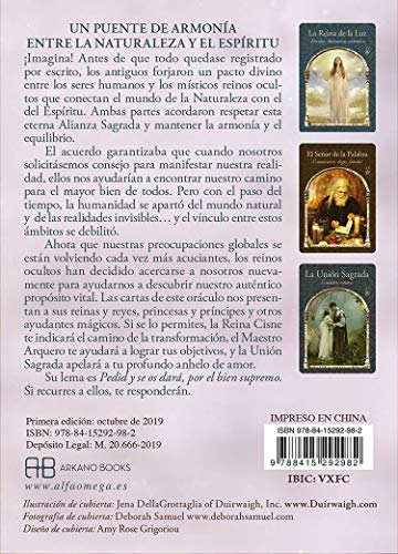 Sabiduría de los reinos ocultos. Libro y 44 cartas oráculo