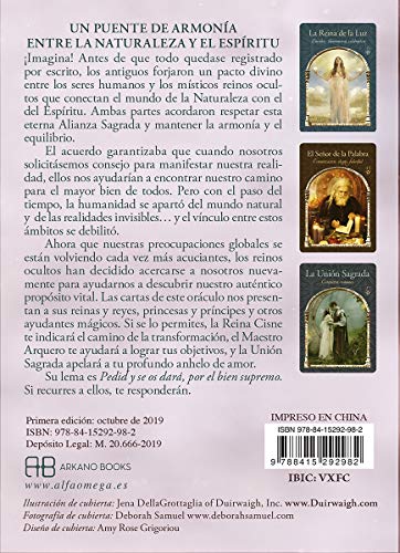 Sabiduría de los reinos ocultos. Libro y 44 cartas oráculo