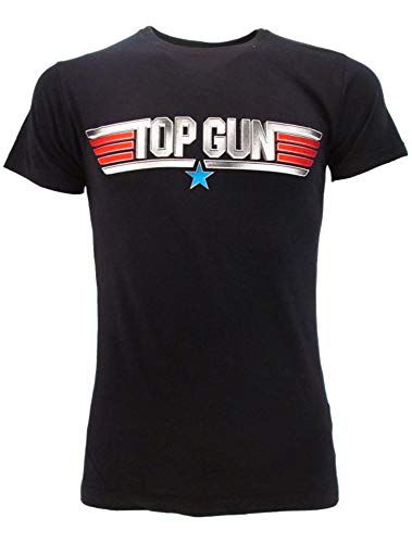 Sabor srl Top Gun 2 - Camiseta oficial de la película Tom Cruise Maverick azul oscuro, azul navy, M